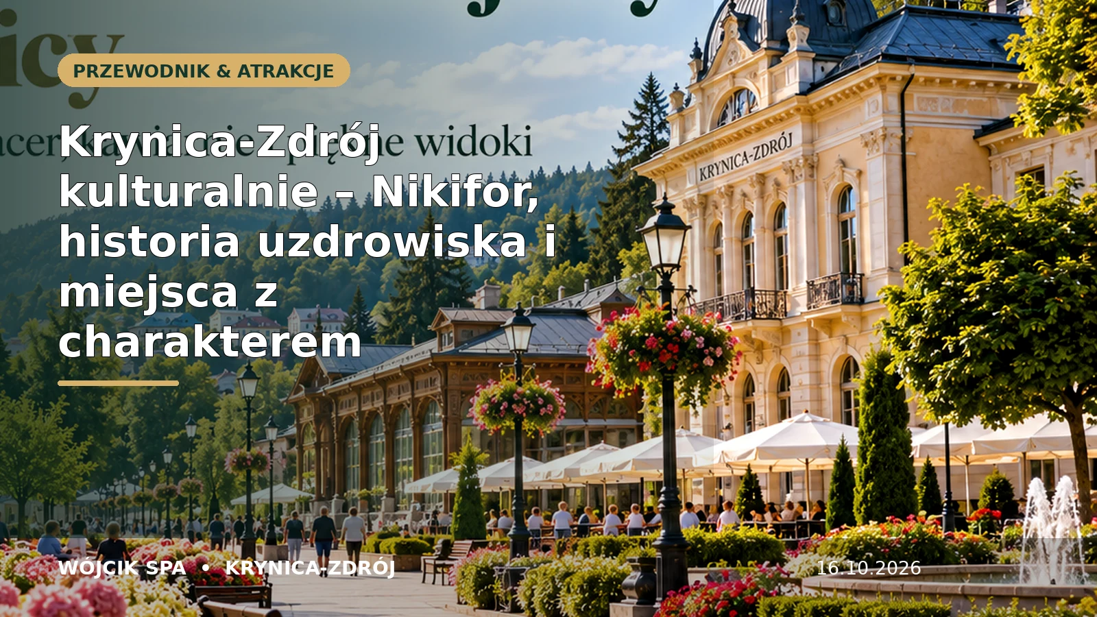 Krynica-Zdrój kulturalnie – Nikifor, historia uzdrowiska i miejsca z charakterem – Wójcik SPA Krynica-Zdrój