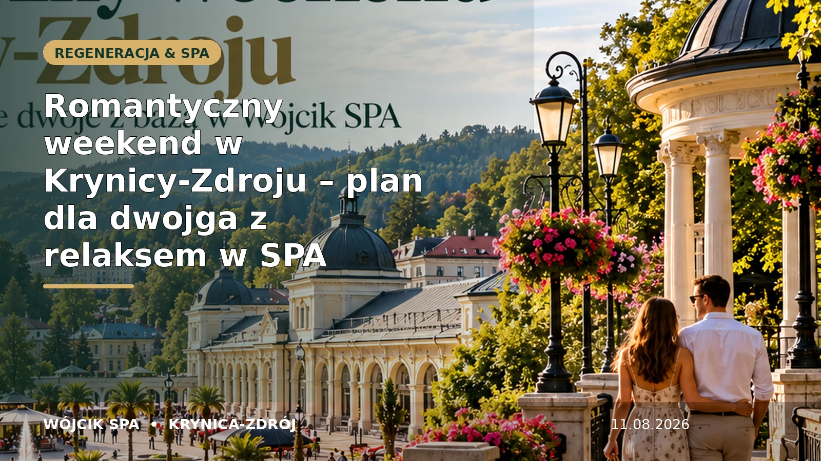 Romantyczny weekend w Krynicy-Zdroju – plan dla dwojga z relaksem w SPA – Wójcik SPA Krynica-Zdrój