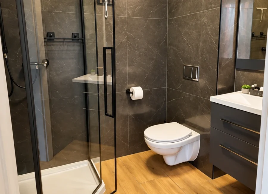 Pokój Dwuosobowy z balkonem (2 osoby dorosłe + 1 dziecko) – 201 – Wójcik SPA Krynica-Zdrój – zdjęcie 3